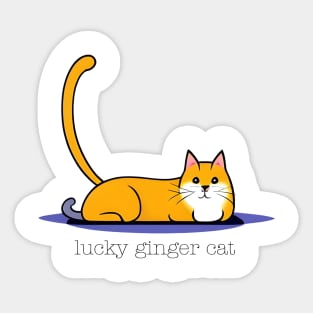 Lucky Cat Sticker